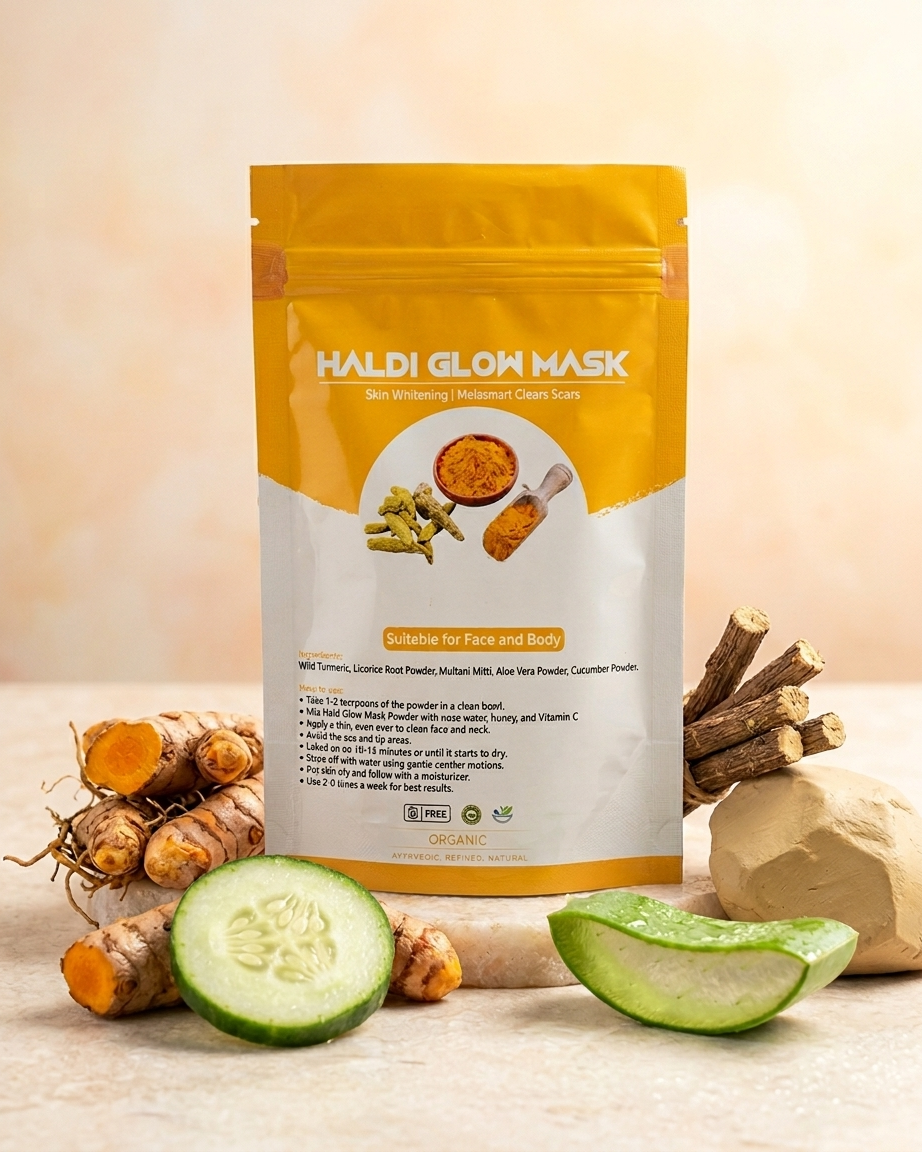 Haldi Glow Mask