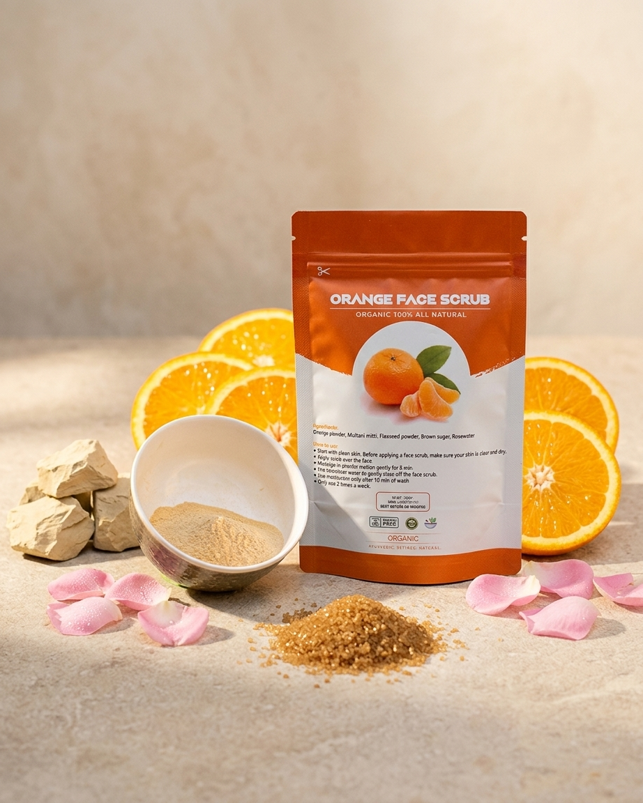 Orange Face Scrub