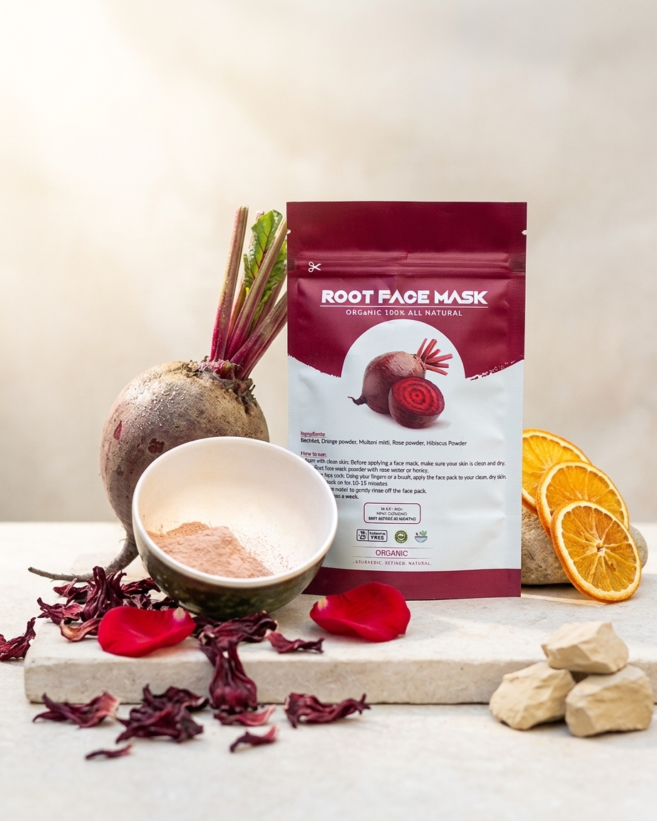 BEET ROOT FACE MASK